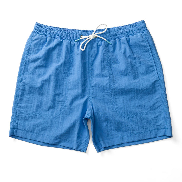 Duck Head 6" Sailport Swim Short Cornflower Blue