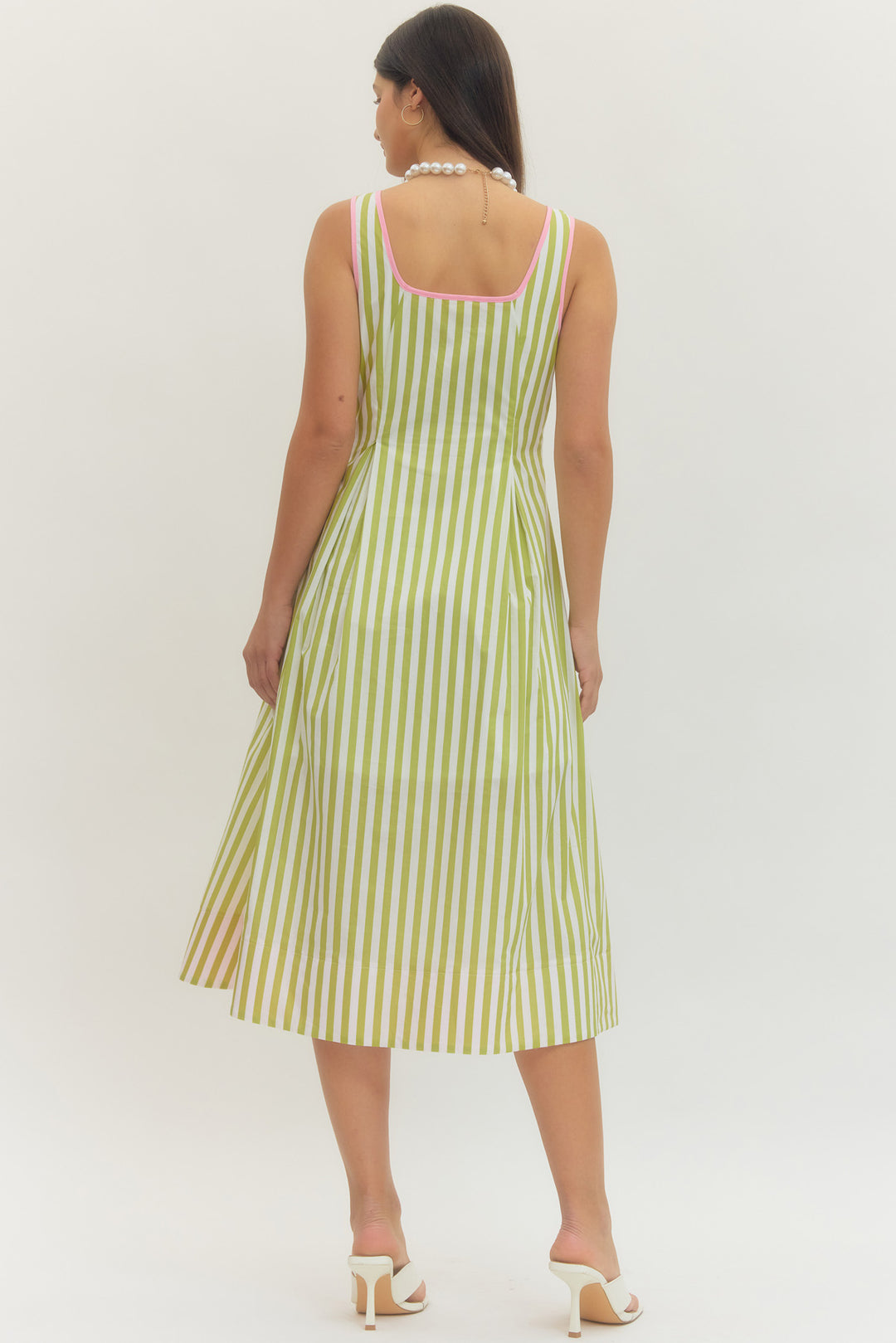Palm Beach Stripe Midi