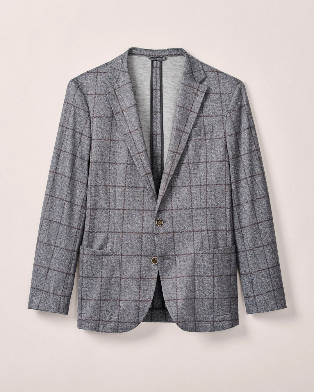 Malachi Windowpane Gray Sport Coat