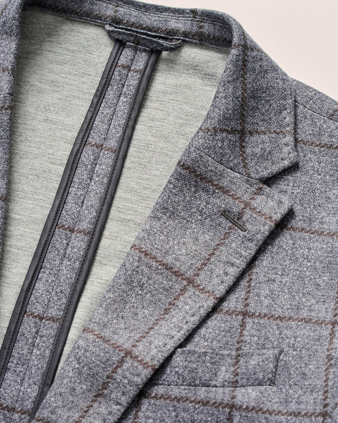 Malachi Windowpane Gray Sport Coat