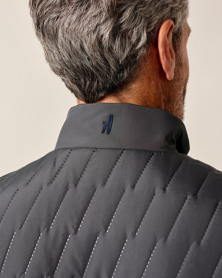 Belfry Quilted Vest Dark Gray