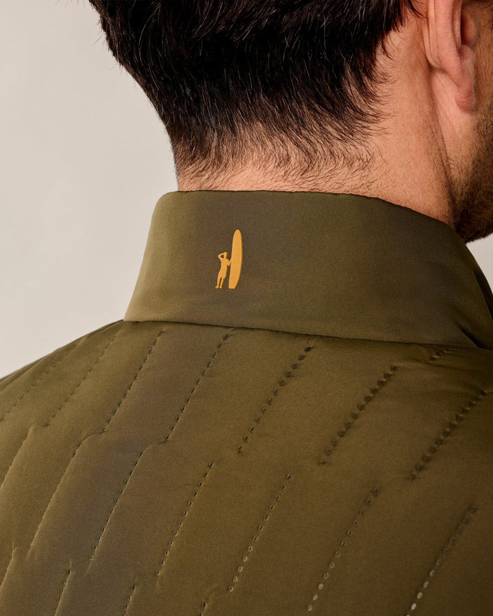 Belfry Quilted Vest Mangrove