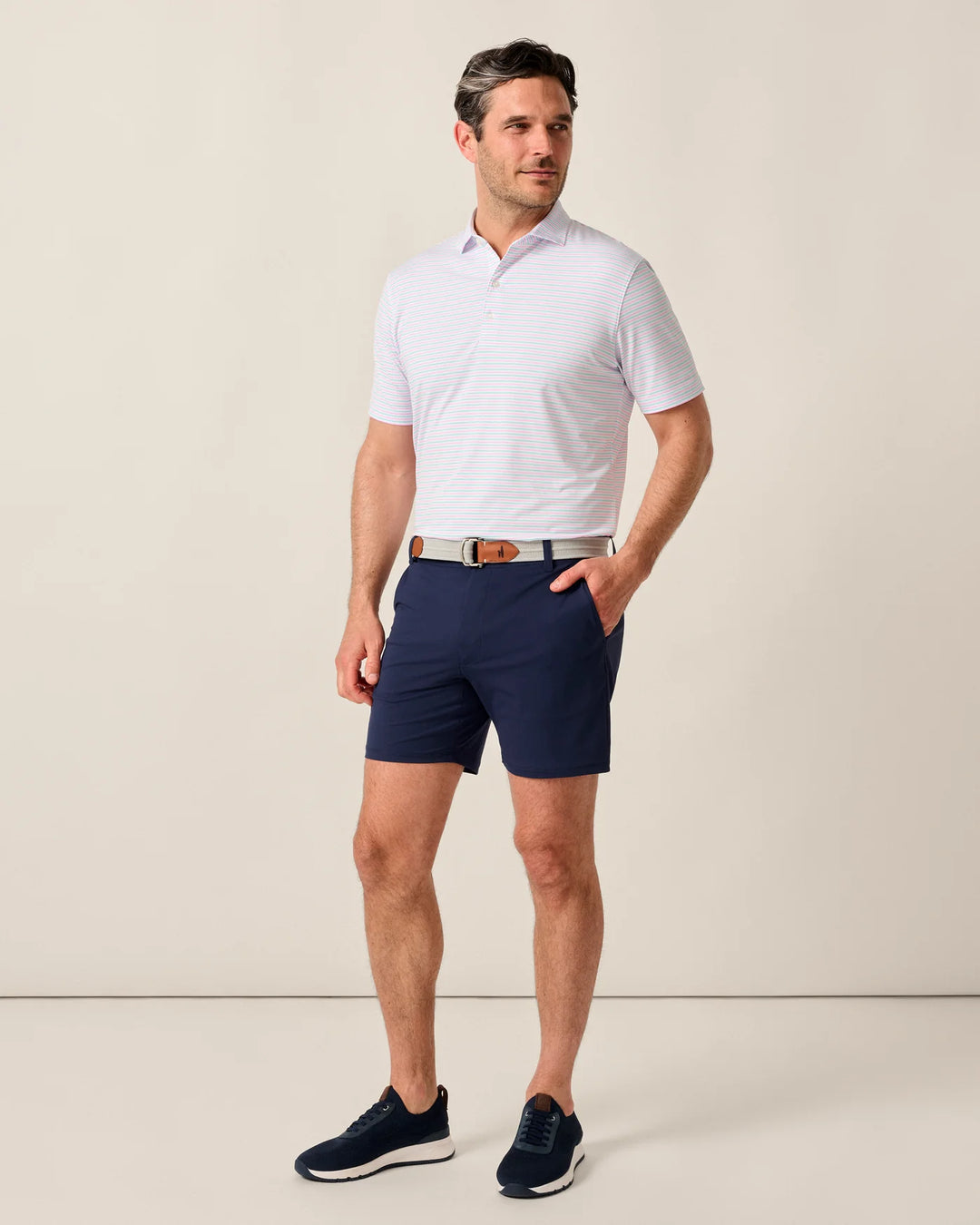Johnnie-O Fusion 7" Shorts Navy