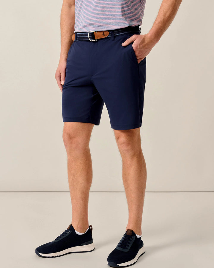 Fusionn Perf. Pull-On Short Navy