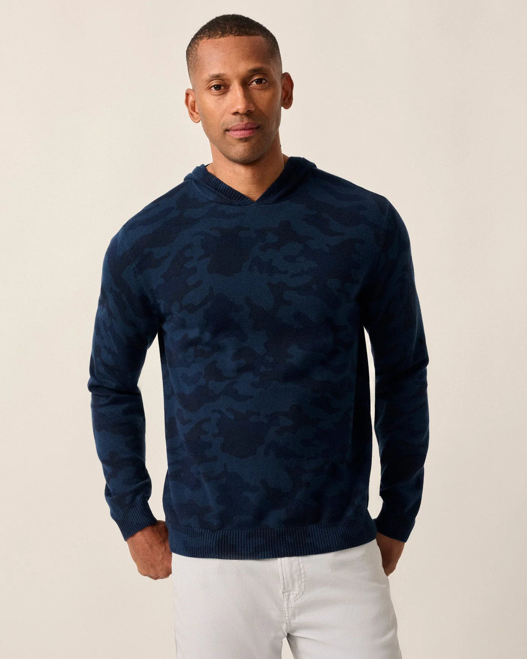 Neil Camo Hooded Sweater