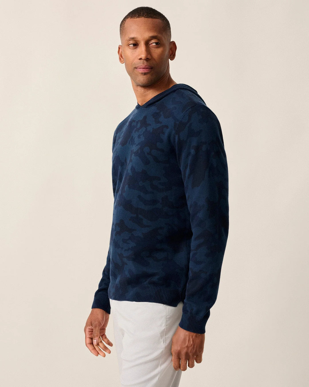 Neil Camo Hooded Sweater