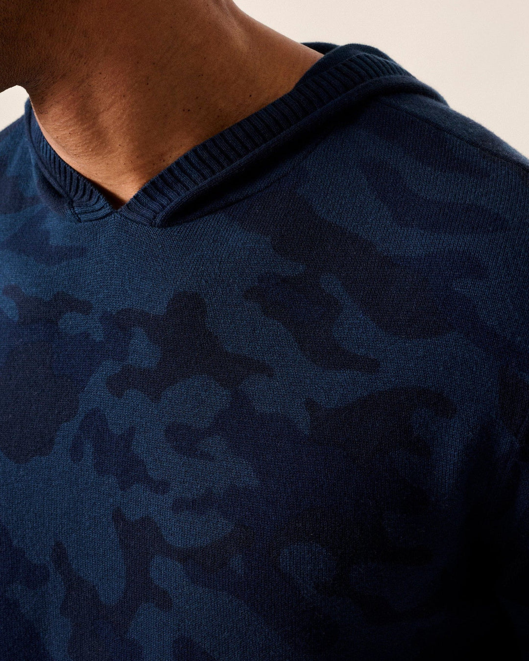 Neil Camo Hooded Sweater