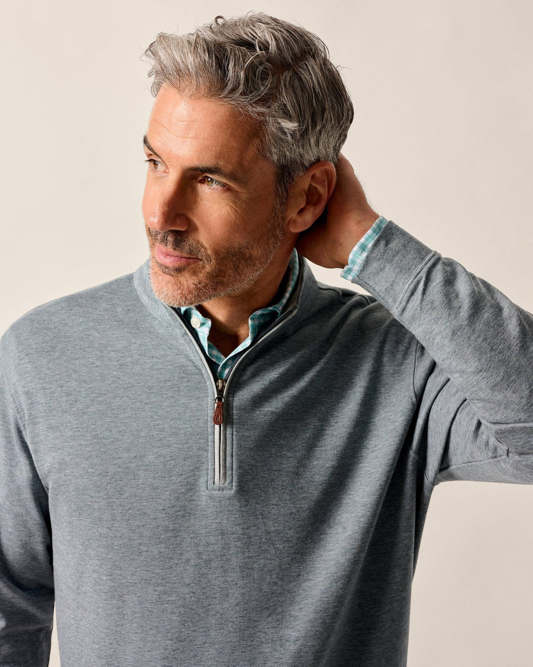 Sully 1/4 Zip - Thunder