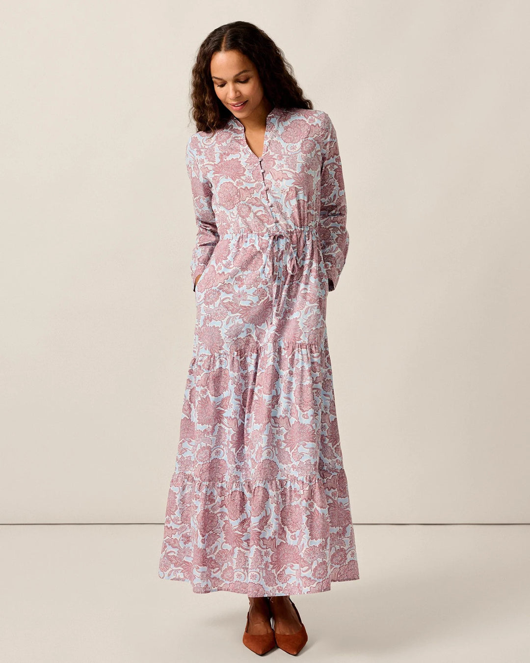 Juliett Dress - Ash Rose