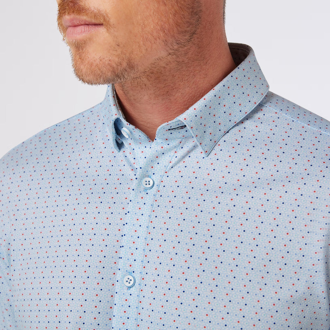 Halyard SS Light Blue Trellus