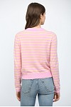 Striped Cardigan - Lilac