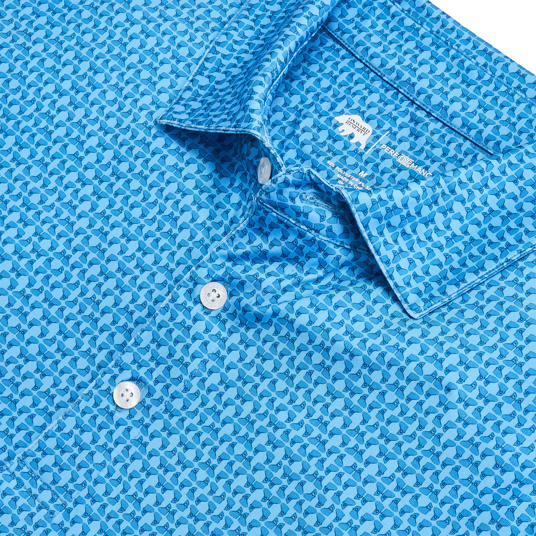 Caddie Printed Polo