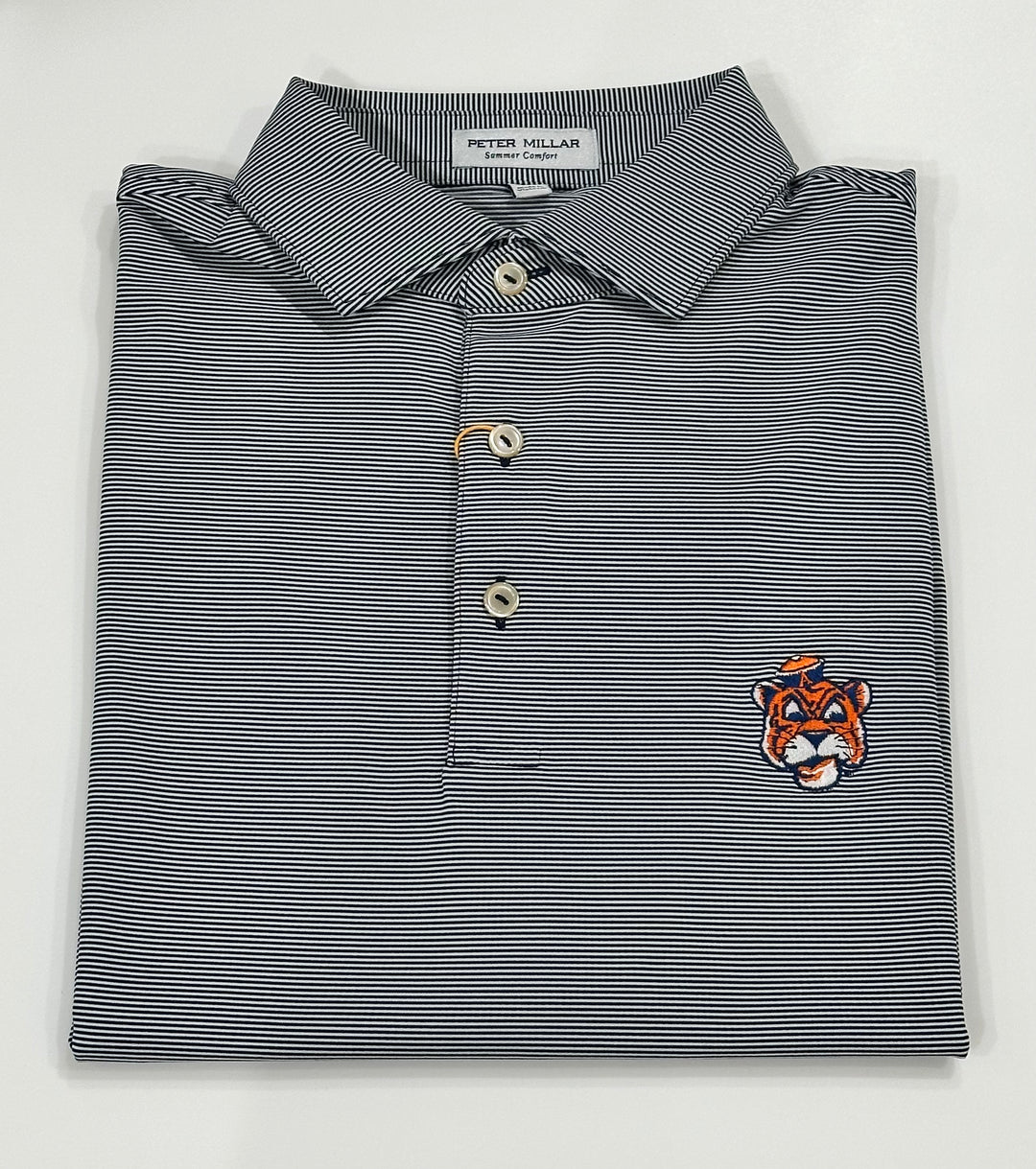 Auburn Peter Millar Jubilee Stripe Classic Aubie
