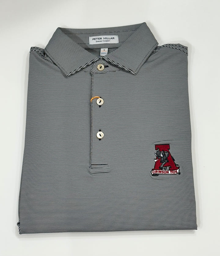 Alabama Peter Millar Jubilee Stripe Black Classic A