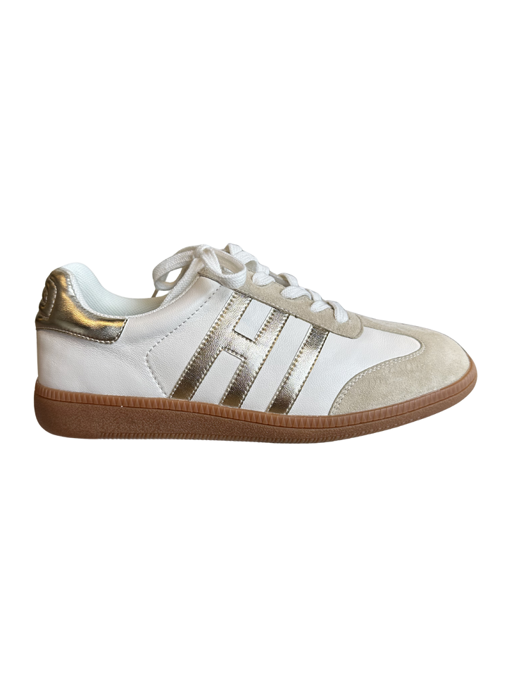 HI Sneaker Metallic Gold