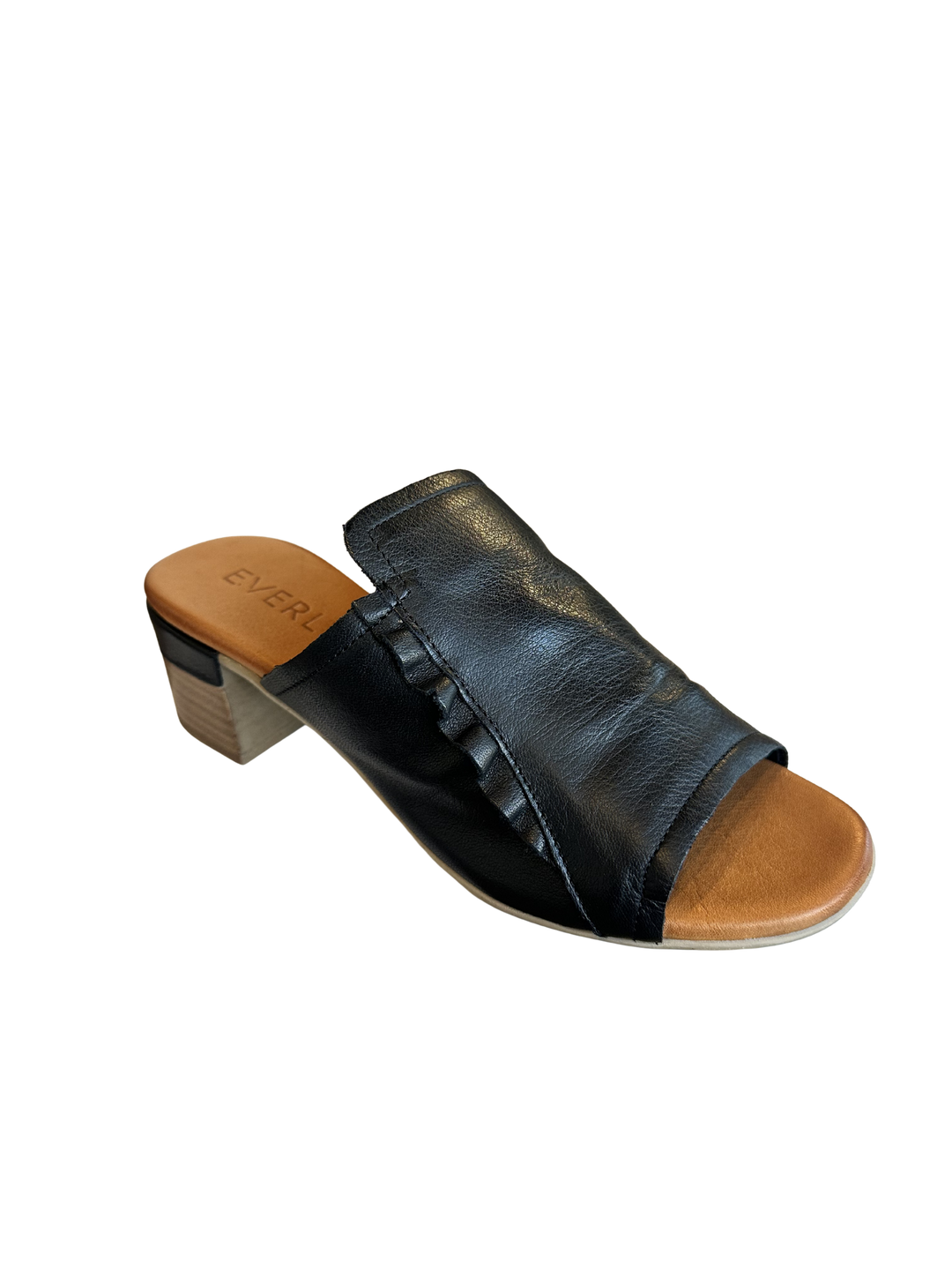 Gia - Black Leather