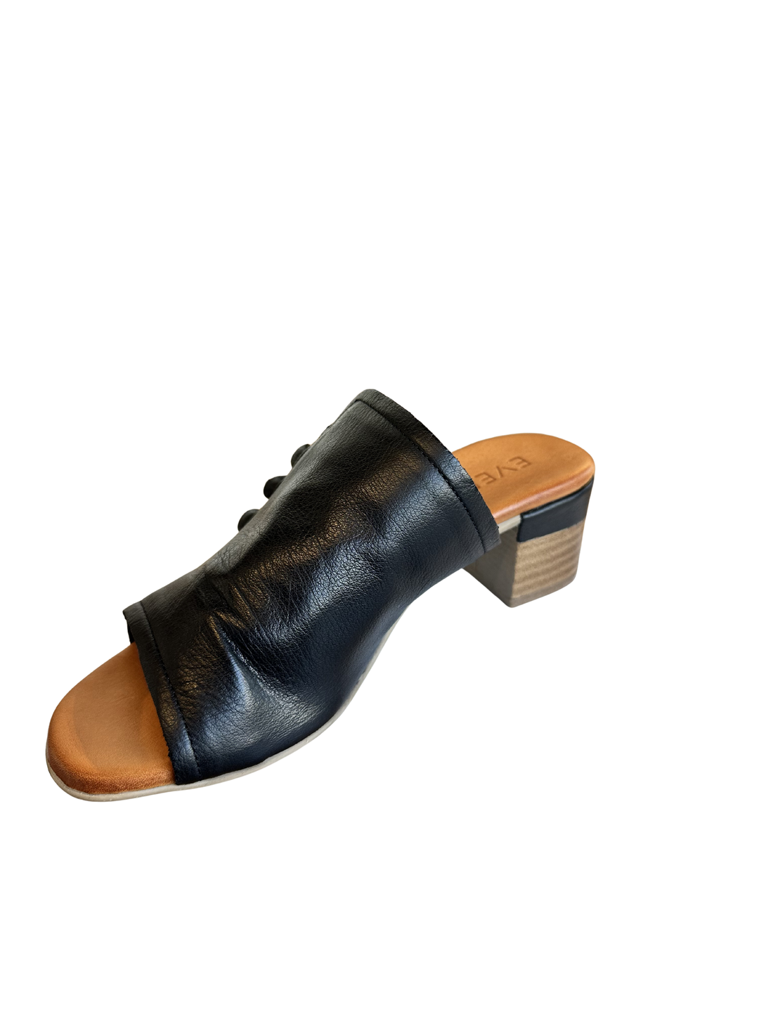 Gia - Black Leather