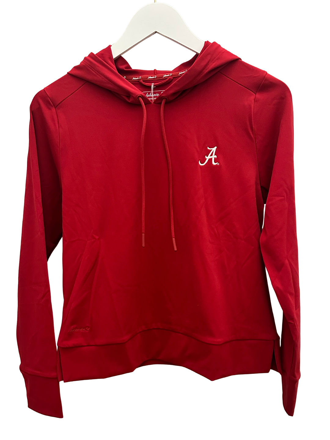 Alabama Johnnie-O Nalla Hoodie Crimson with Standard Logo