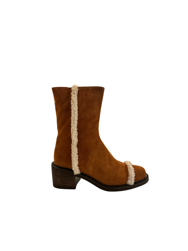 Mandrioli - Cognac Suede