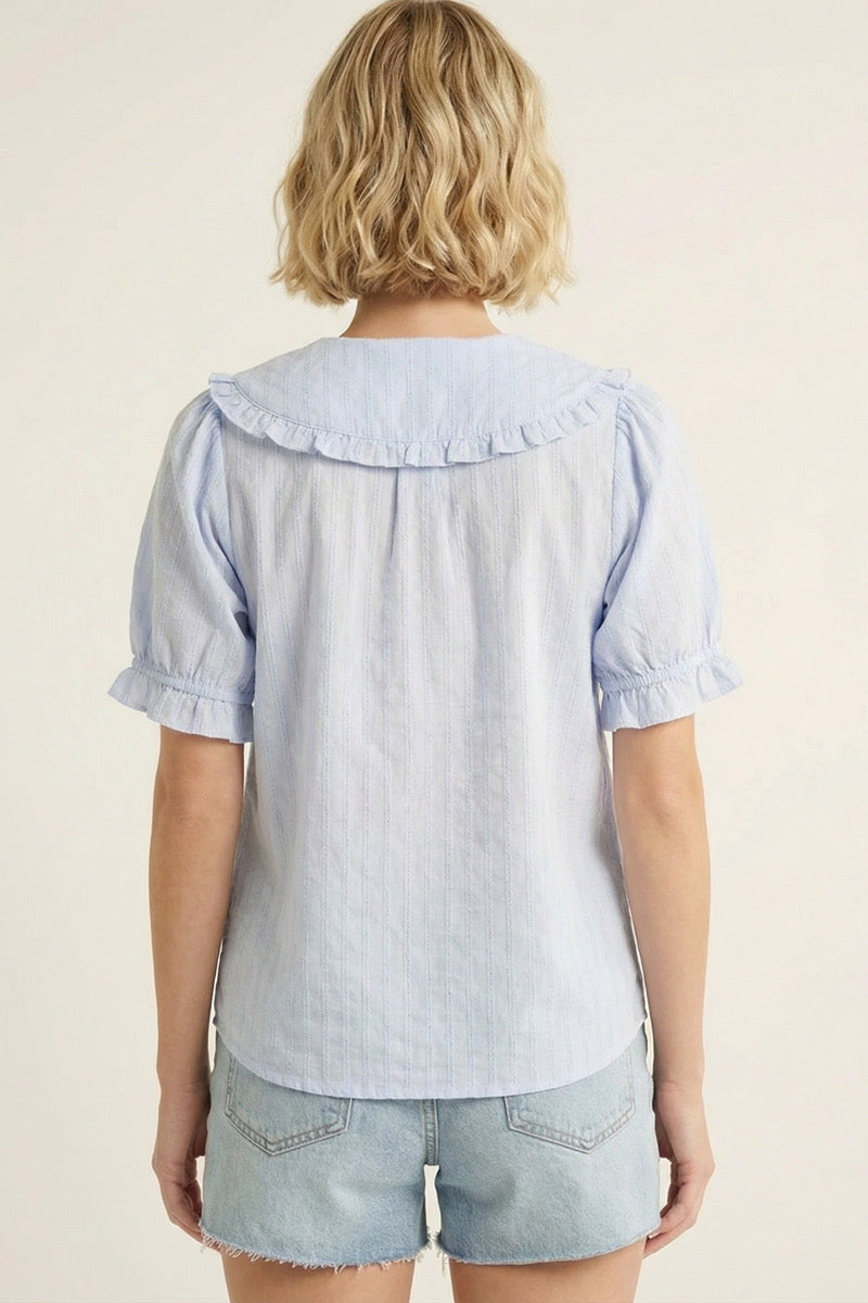 Sweet Caroline Collar Blouse