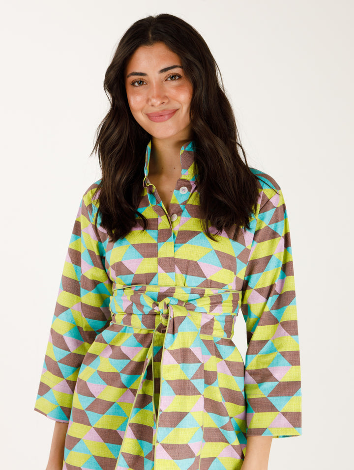 Grace Dress Grove Grid