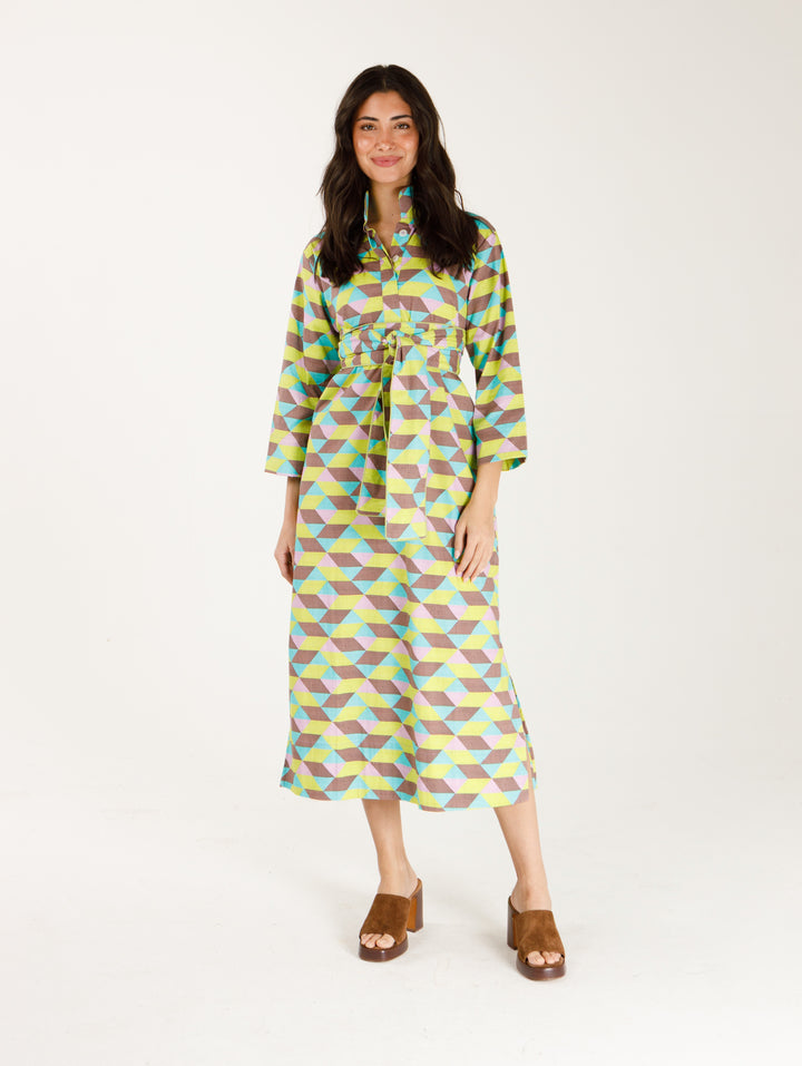 Grace Dress Grove Grid