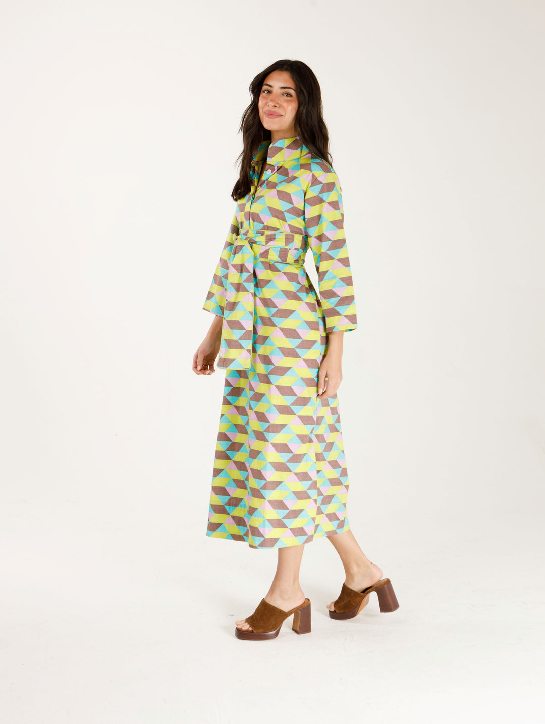Grace Dress Grove Grid