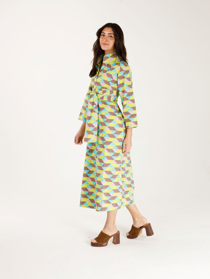 Grace Dress Grove Grid