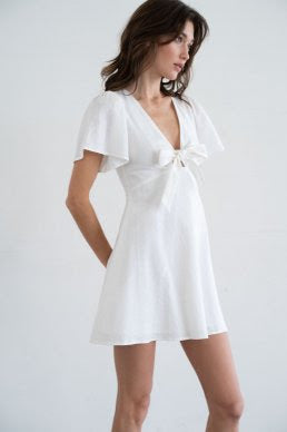 Lila Tie-Front Mini