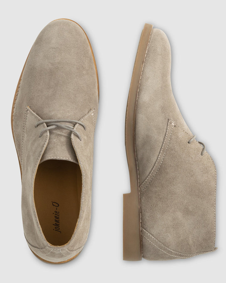 Johnnie-O J-Flex Suede Chukka Boot Stone