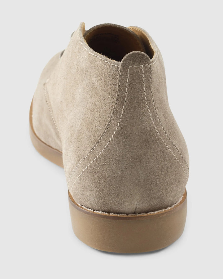 Johnnie-O J-Flex Suede Chukka Boot Stone