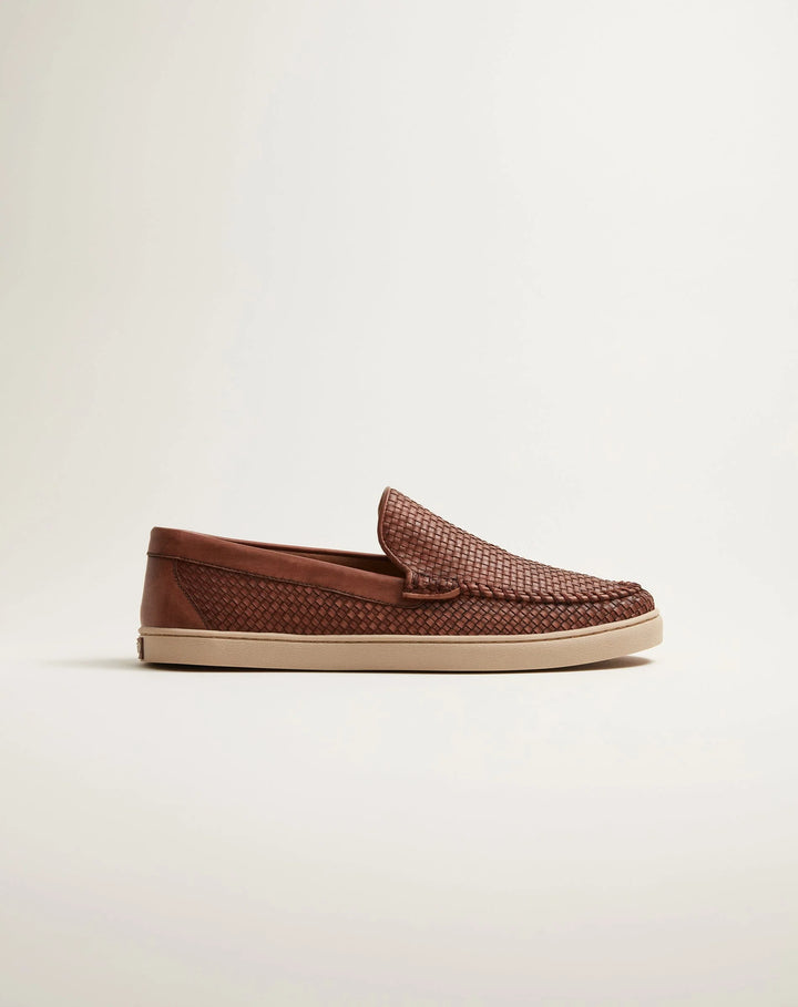 La Jolla Woven Loafer Brown