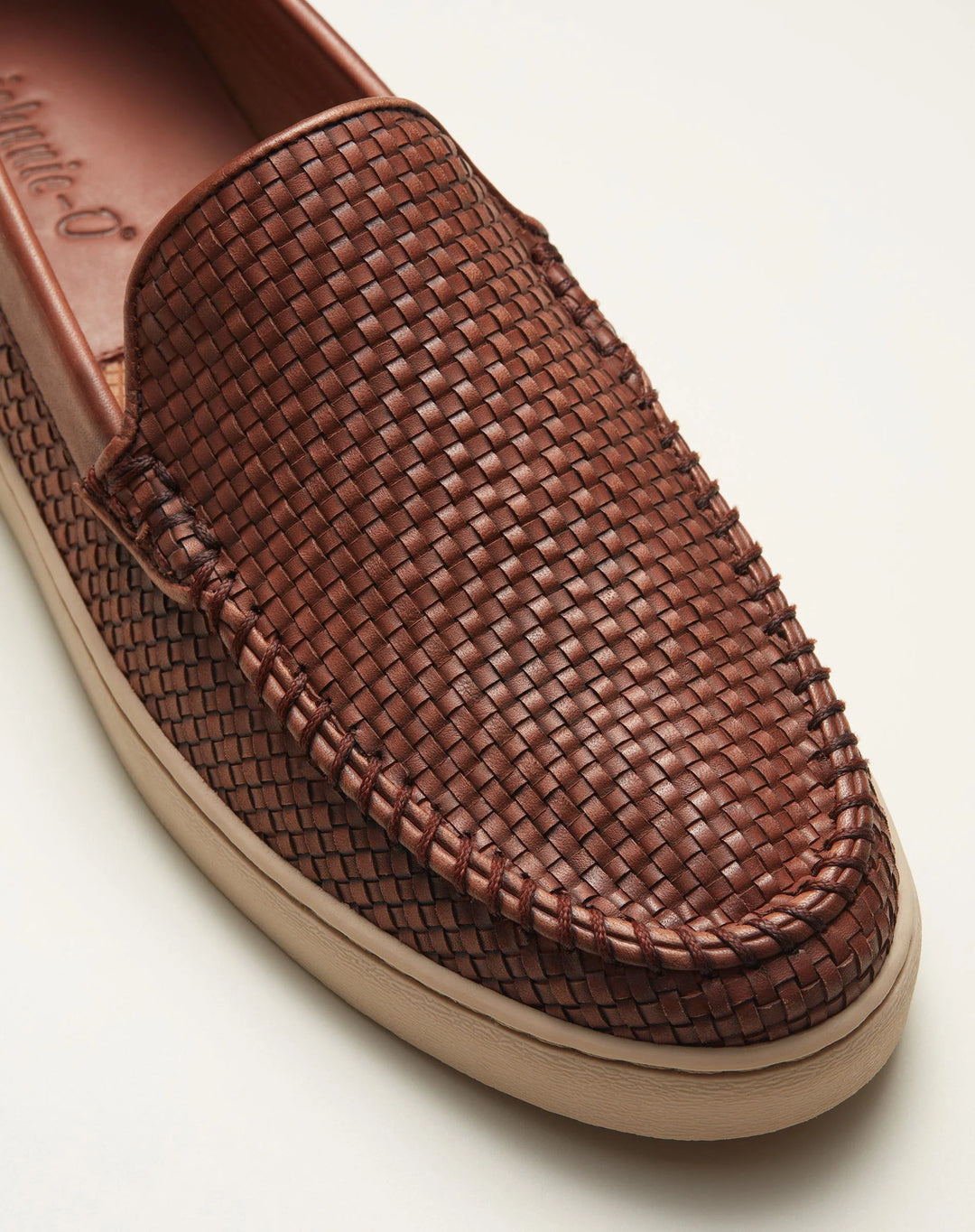 La Jolla Woven Loafer Brown