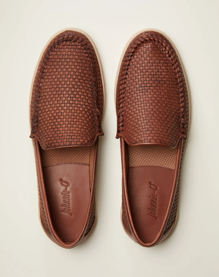 La Jolla Woven Loafer Brown