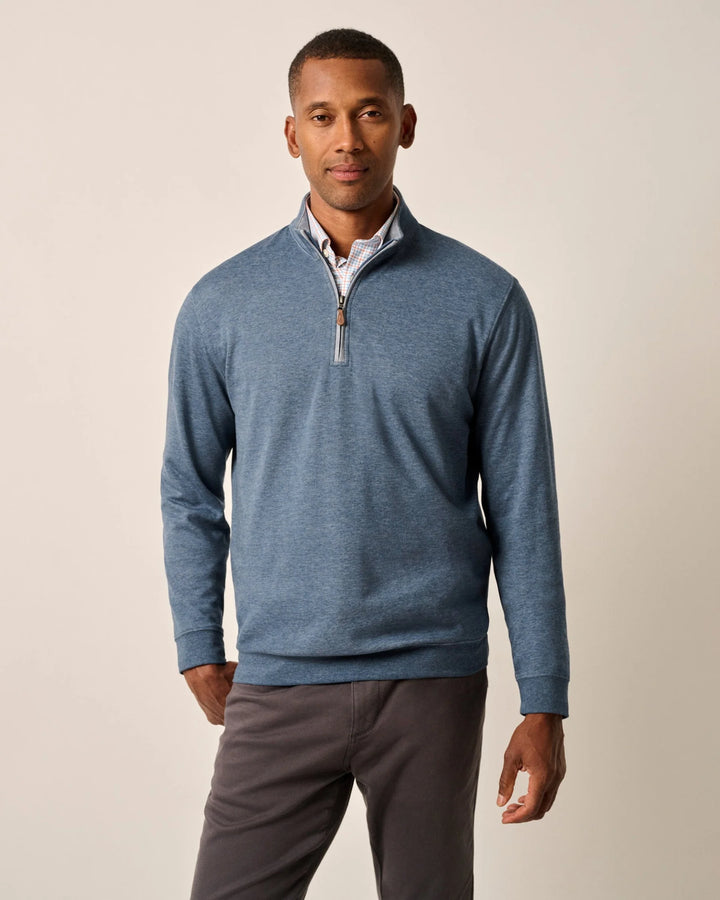 Sully 1/4 Zip - Helios Blue