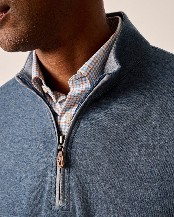 Sully 1/4 Zip - Helios Blue