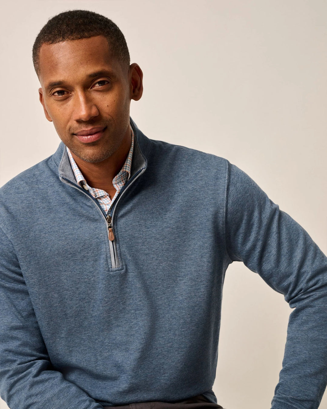 Sully 1/4 Zip - Helios Blue