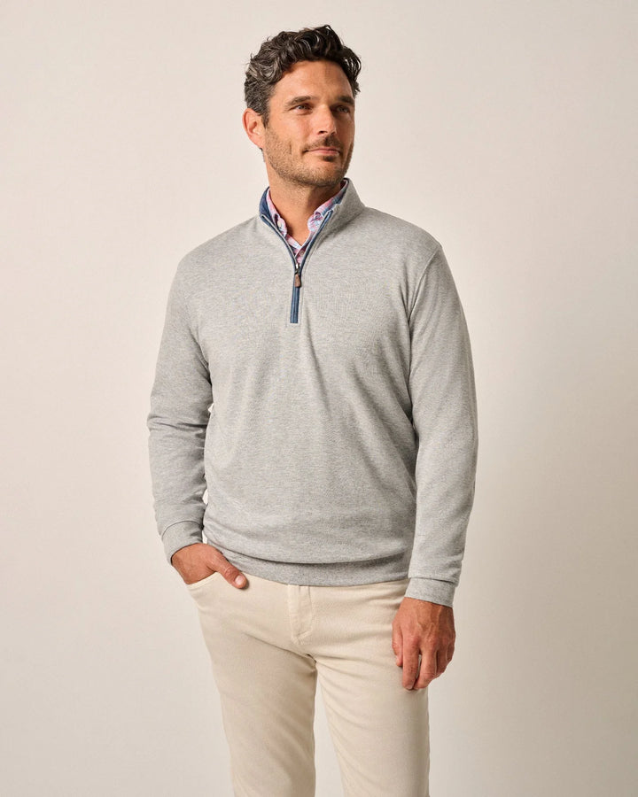Light Gray Hanks 1/4 Zip