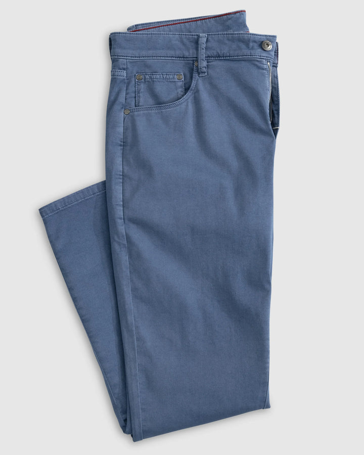 Carmel Sateen 5-Pocket Pant - Blue Horizon