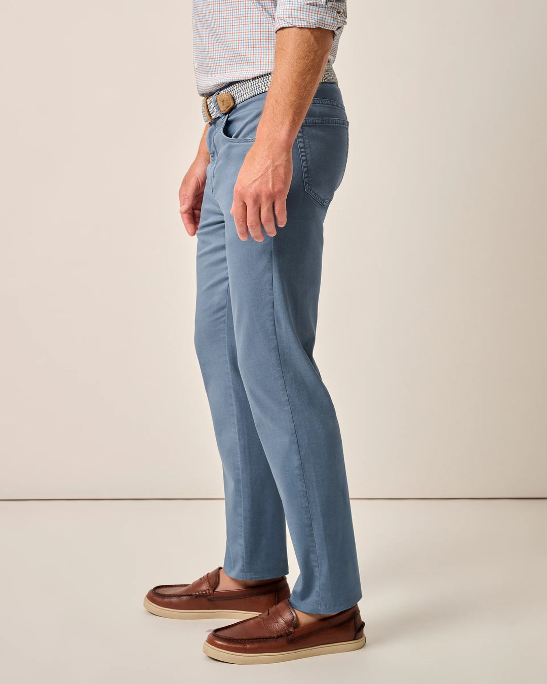 Carmel Sateen 5-Pocket Pant - Blue Horizon
