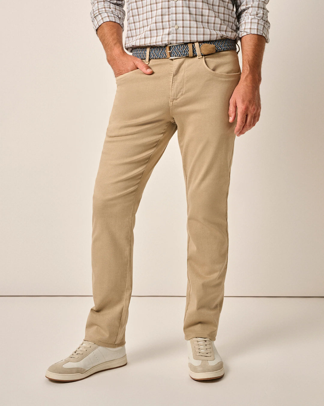 Carmel Sateen 5-Pocket Pant - Khaki