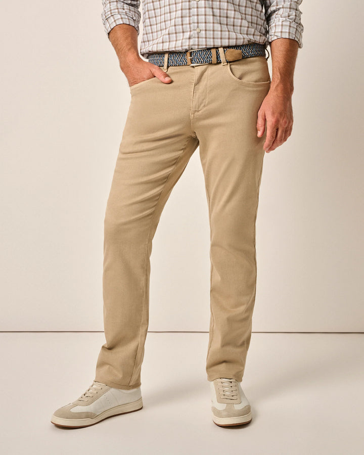 Carmel Sateen 5-Pocket Pant - Khaki