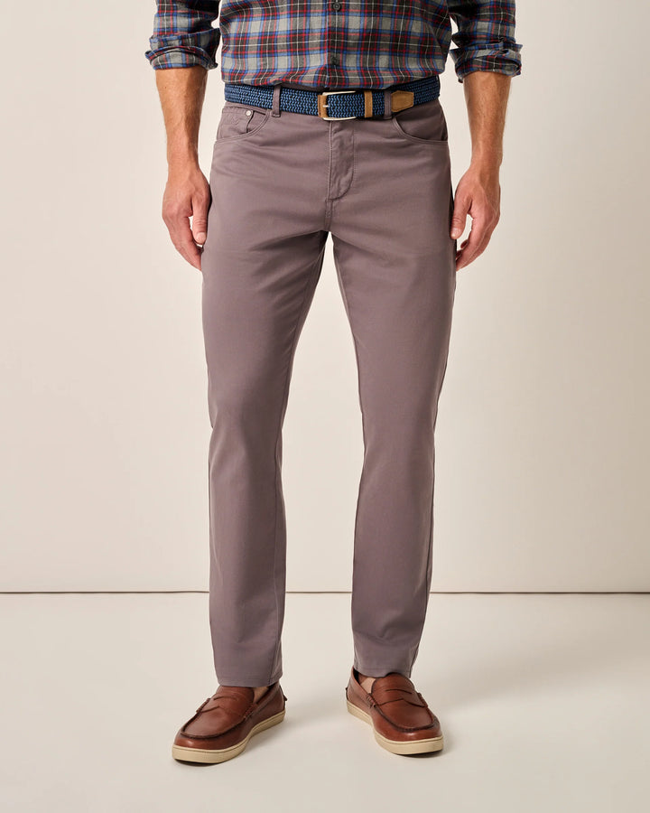 Carmel Sateen 5-Pocket Pant - Pewter