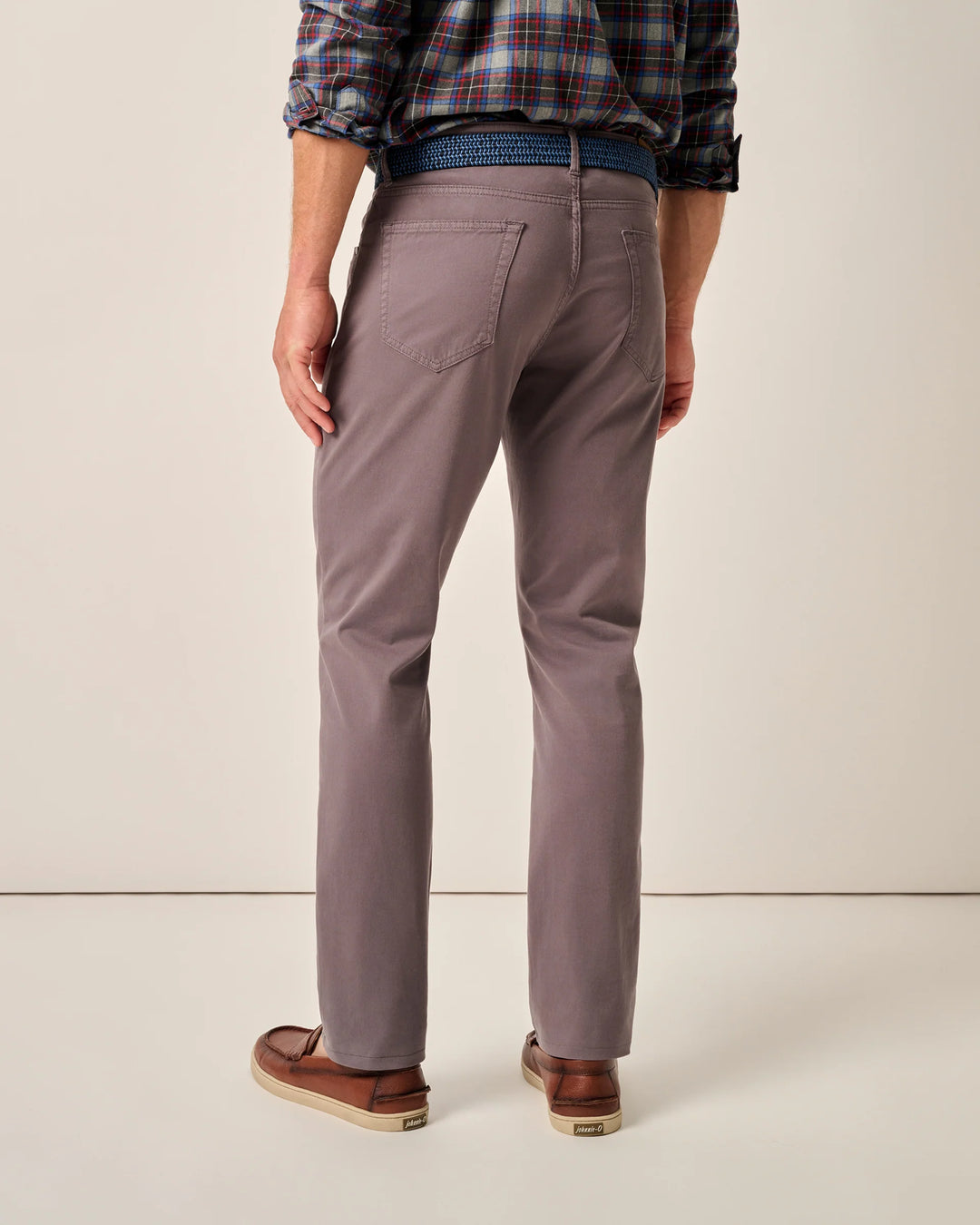 Carmel Sateen 5-Pocket Pant - Pewter