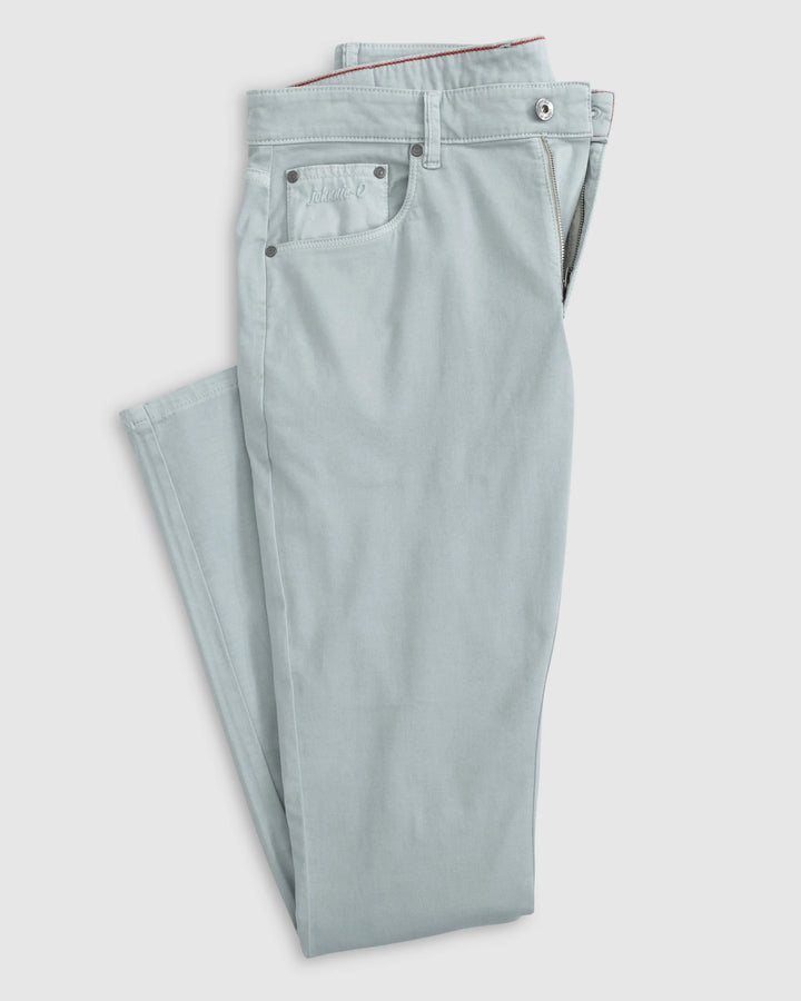 Carmel Sateen 5-Pocket Pant - Chrome