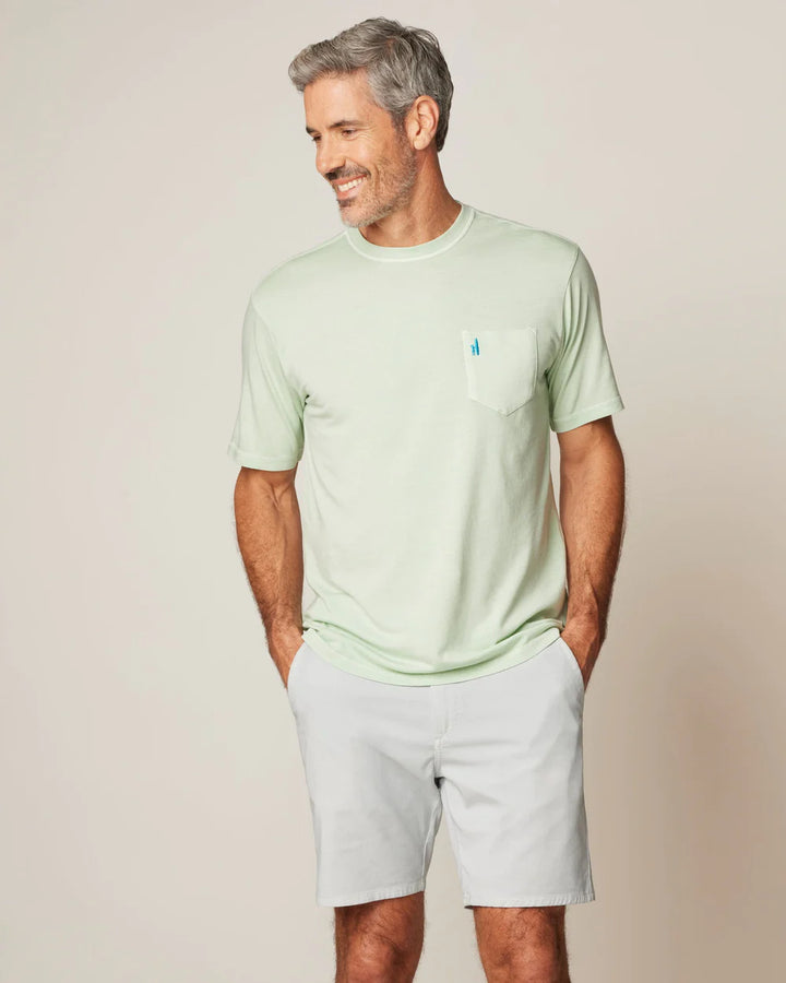 Johnnie-O Dale Pocket T-Shirt Pistachio