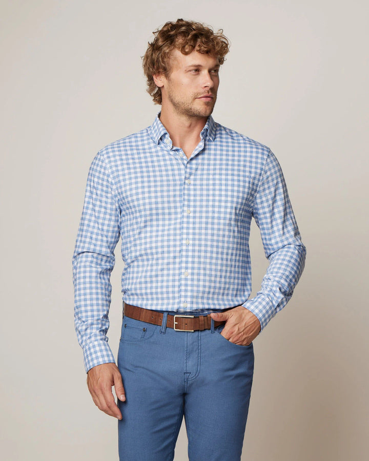 Performance Button Up Shirt - Allworth Wake