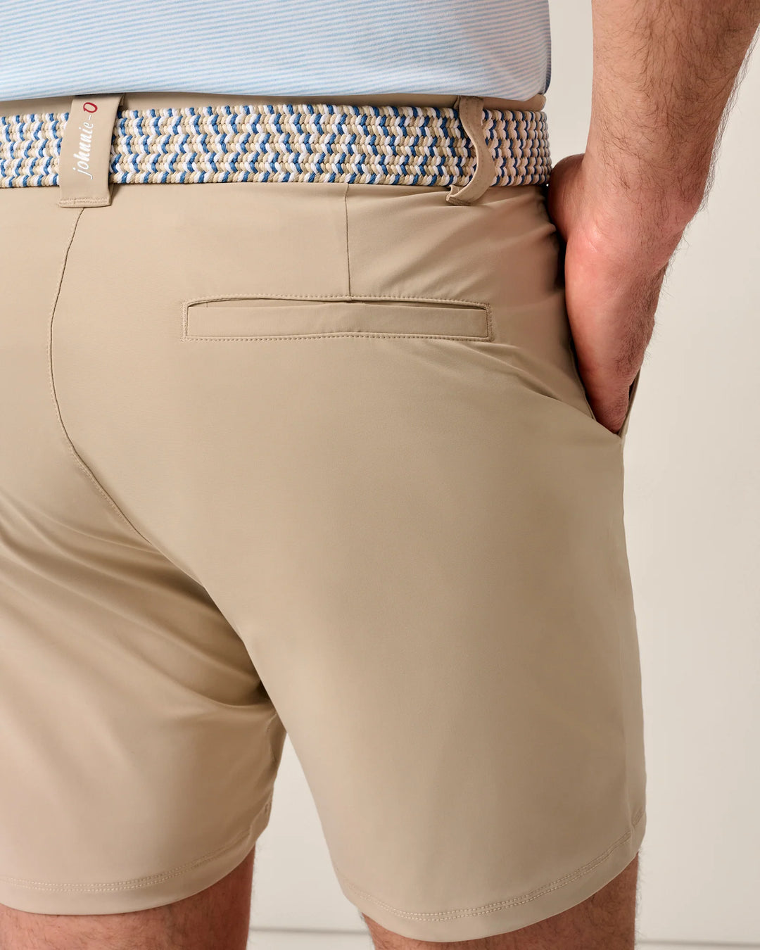 Johnnie-O Fusion 7" Shorts Khaki