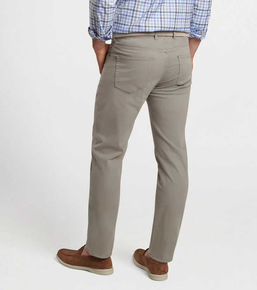 Sig Sateen Five-Pocket Pant Gale Grey