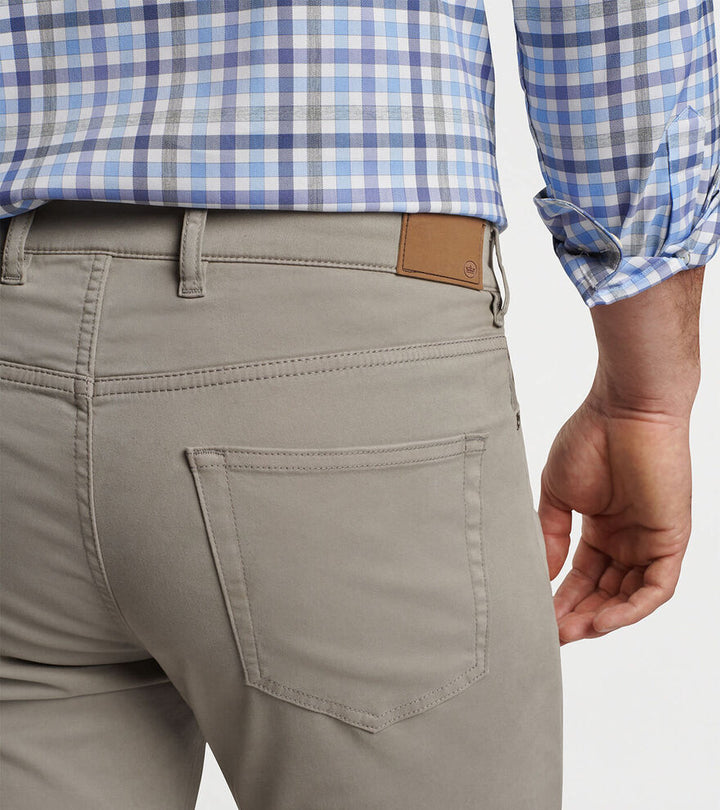 Sig Sateen Five-Pocket Pant Gale Grey